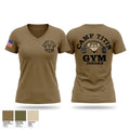 117th Engineer Brigade 46643655 Women's Short Sleeve V-neck Shirt - 1