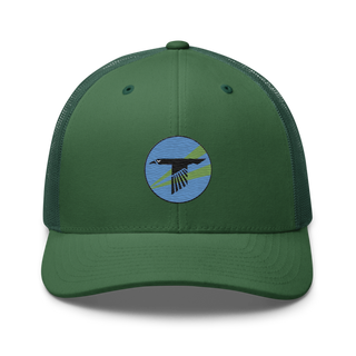 World Famous Black Ravens 41628241 Retro Trucker Hat | Yupoong 6606