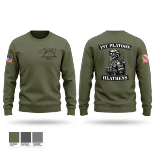 Crew Neck Sweatshirt, 514th MP CO, Army, Teamtime, Team time, sublimation, custom sports apparel, team uniforms, spirit wear, spiritwear, sports uniforms, custom shirts, team store, custom team store, fundraiser sports, apparel fundraiser