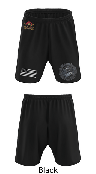 Athletic Shorts With Pockets, Charlie Battery 2-114th FA, , Teamtime, Team time, sublimation, custom sports apparel, team uniforms, spirit wear, spiritwear, sports uniforms, custom shirts, team store, custom team store, fundraiser sports, apparel fundraiser