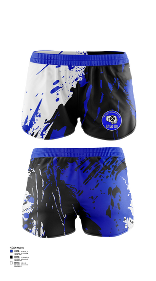 Womens Shorts, Mansfield Martial Arts Center, , Teamtime, Team time, sublimation, custom sports apparel, team uniforms, spirit wear, spiritwear, sports uniforms, custom shirts, team store, custom team store, fundraiser sports, apparel fundraiser