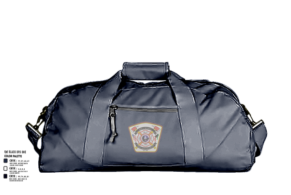Duffle Bag, Camp Arifjan Fire Department, Fire Department, Teamtime, Team time, sublimation, custom sports apparel, team uniforms, spirit wear, spiritwear, sports uniforms, custom shirts, team store, custom team store, fundraiser sports, apparel fundraiser