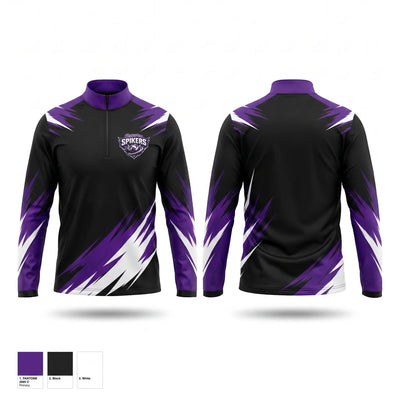 Somerton spikers Quarter Zip Jacket - 1