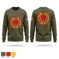 V 3/4 Crew Neck Sweatshirt - 1