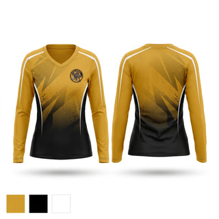 Womens Long Sleeve Vneck Shirt, The Spinos, Men's Soccer, Teamtime, Team time, sublimation, custom sports apparel, team uniforms, spirit wear, spiritwear, sports uniforms, custom shirts, team store, custom team store, fundraiser sports, apparel fundraiser