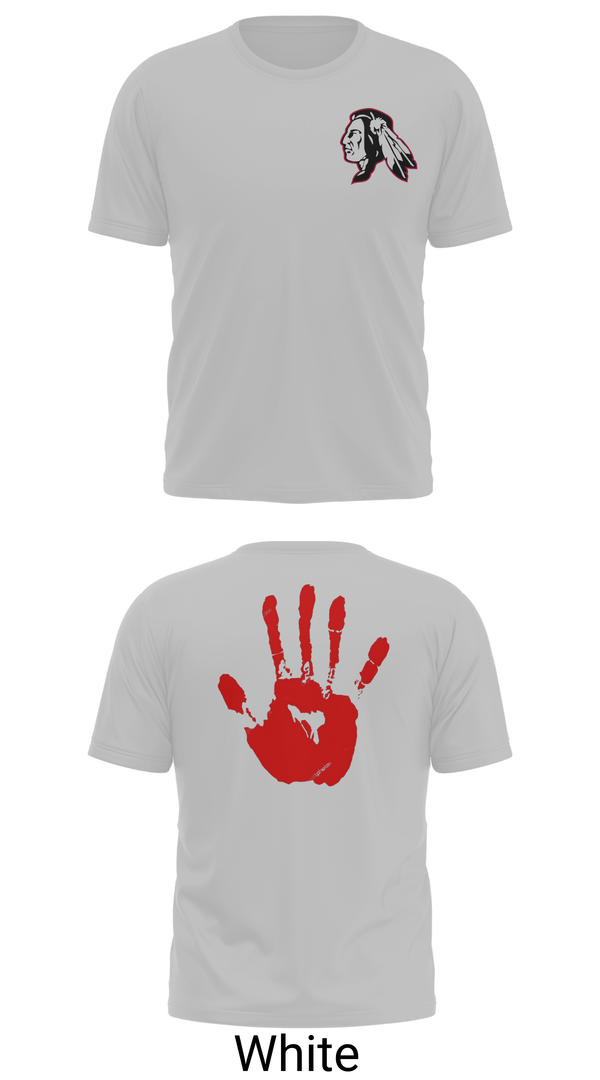 Old School Cotton Feel Shirt, Owyhee Braves, Wrestling, Teamtime, Team time, sublimation, custom sports apparel, team uniforms, spirit wear, spiritwear, sports uniforms, custom shirts, team store, custom team store, fundraiser sports, apparel fundraiser