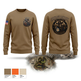 Crew Neck Sweatshirt, Carnage Company, Army, Teamtime, Team time, sublimation, custom sports apparel, team uniforms, spirit wear, spiritwear, sports uniforms, custom shirts, team store, custom team store, fundraiser sports, apparel fundraiser