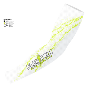 Arm Sleeve, ELEKTRIK ELITE TRACK CLUB, Track & Field, Teamtime, Team time, sublimation, custom sports apparel, team uniforms, spirit wear, spiritwear, sports uniforms, custom shirts, team store, custom team store, fundraiser sports, apparel fundraiser