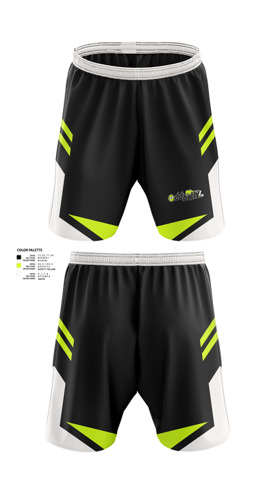 OddBallz Athletic Shorts With Pockets - 21