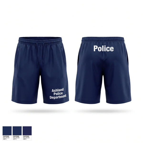 Athletic Shorts With Pockets, Ashland Police Department, Police, Teamtime, Team time, sublimation, custom sports apparel, team uniforms, spirit wear, spiritwear, sports uniforms, custom shirts, team store, custom team store, fundraiser sports, apparel fundraiser