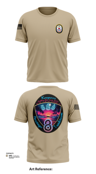 Short Sleeve Performance Shirt, USS Bougainville CPO, , Teamtime, Team time, sublimation, custom sports apparel, team uniforms, spirit wear, spiritwear, sports uniforms, custom shirts, team store, custom team store, fundraiser sports, apparel fundraiser