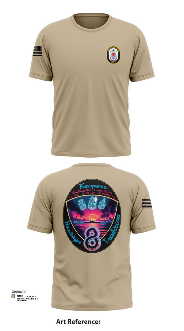 Short Sleeve Performance Shirt, USS Bougainville CPO, , Teamtime, Team time, sublimation, custom sports apparel, team uniforms, spirit wear, spiritwear, sports uniforms, custom shirts, team store, custom team store, fundraiser sports, apparel fundraiser