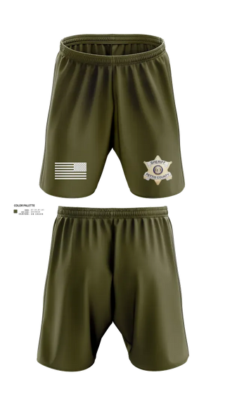 Athletic Shorts With Pockets, Pettis County Sherrifs Office, Police, Teamtime, Team time, sublimation, custom sports apparel, team uniforms, spirit wear, spiritwear, sports uniforms, custom shirts, team store, custom team store, fundraiser sports, apparel fundraiser