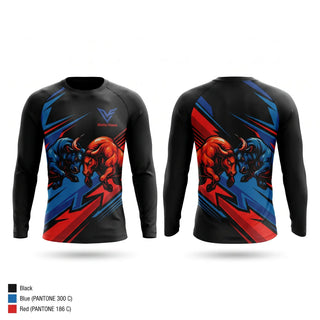 Long Sleeve Performance Shirt, Bulls In The Box, Spirit Store, Teamtime, Team time, sublimation, custom sports apparel, team uniforms, spirit wear, spiritwear, sports uniforms, custom shirts, team store, custom team store, fundraiser sports, apparel fundraiser