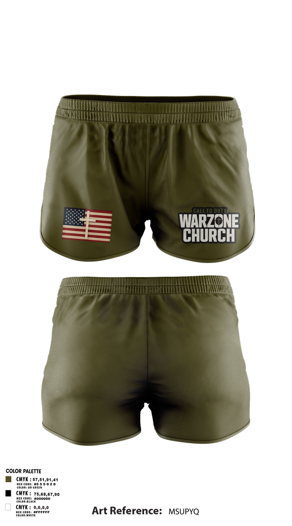 Ranger Panties, Warzone Church, , Teamtime, Team time, sublimation, custom sports apparel, team uniforms, spirit wear, spiritwear, sports uniforms, custom shirts, team store, custom team store, fundraiser sports, apparel fundraiser