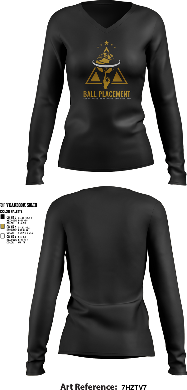 Womens Long Sleeve Vneck Shirt, Ball Placement, Men's Basketball, Teamtime, Team time, sublimation, custom sports apparel, team uniforms, spirit wear, spiritwear, sports uniforms, custom shirts, team store, custom team store, fundraiser sports, apparel fundraiser