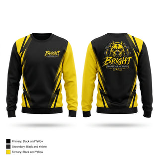 Crew Neck Sweatshirt, Bright Brazilian Jiu Jitsu, , Teamtime, Team time, sublimation, custom sports apparel, team uniforms, spirit wear, spiritwear, sports uniforms, custom shirts, team store, custom team store, fundraiser sports, apparel fundraiser