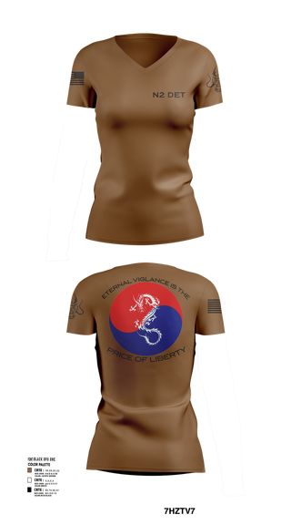 Womens Short Sleeve Vneck Shirt, CNFK DET CHINHAE, Navy, Teamtime, Team time, sublimation, custom sports apparel, team uniforms, spirit wear, spiritwear, sports uniforms, custom shirts, team store, custom team store, fundraiser sports, apparel fundraiser