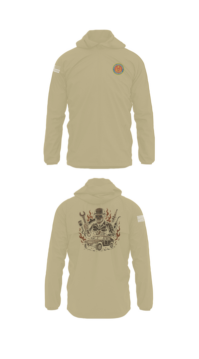 4th Combat Engineer Battalion A Co 69911625 Windbreaker - 81