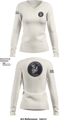 Task Force Havoc 53585614 Women's Long Sleeve V-neck Shirt - 23