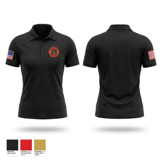 Short Sleeve Performance Polo, New Llano Fire Department, Fire Department, Teamtime, Team time, sublimation, custom sports apparel, team uniforms, spirit wear, spiritwear, sports uniforms, custom shirts, team store, custom team store, fundraiser sports, apparel fundraiser