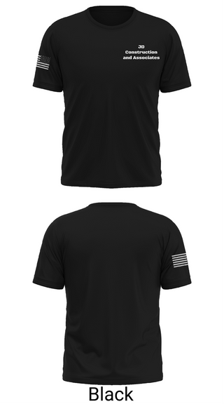 Old School Cotton Feel Shirt, JD Construction and Associates, , Teamtime, Team time, sublimation, custom sports apparel, team uniforms, spirit wear, spiritwear, sports uniforms, custom shirts, team store, custom team store, fundraiser sports, apparel fundraiser