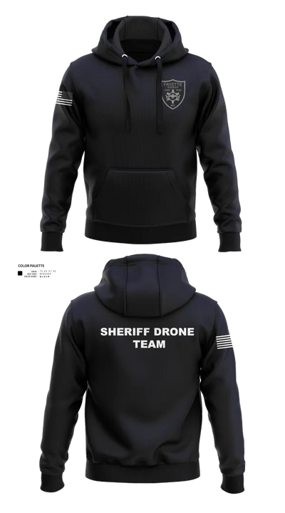 Fayette County Sheriff WV 38752837 Hoodie - 31