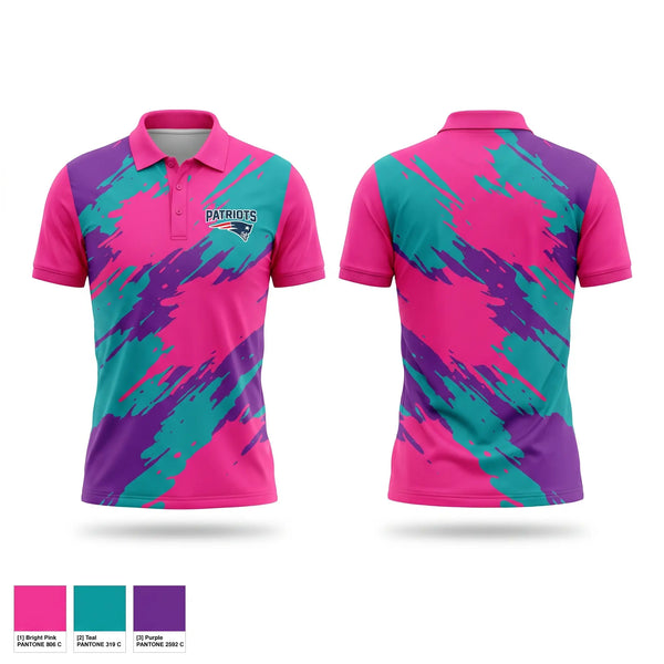 Short Sleeve Performance Polo, Madison Middle Lady Patriots Soccer, Women's Soccer, Teamtime, Team time, sublimation, custom sports apparel, team uniforms, spirit wear, spiritwear, sports uniforms, custom shirts, team store, custom team store, fundraiser sports, apparel fundraiser
