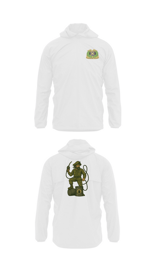 Windbreaker, 877th Quartermaster Company, Army, Teamtime, Team time, sublimation, custom sports apparel, team uniforms, spirit wear, spiritwear, sports uniforms, custom shirts, team store, custom team store, fundraiser sports, apparel fundraiser