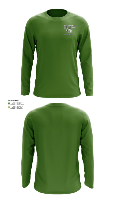 Titans 32119727 Long Sleeve Performance Shirt 1