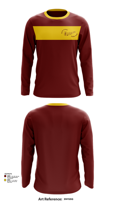 South Stokes Saura Band 30412407 Long Sleeve Performance Shirt 53