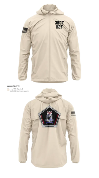 Windbreaker, 3BCT H2F, Army, Teamtime, Team time, sublimation, custom sports apparel, team uniforms, spirit wear, spiritwear, sports uniforms, custom shirts, team store, custom team store, fundraiser sports, apparel fundraiser