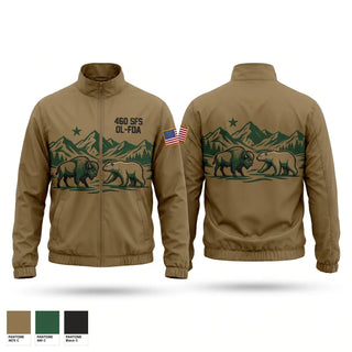 Windbreaker, 460 SFS OL-FOA, Air Force, Teamtime, Team time, sublimation, custom sports apparel, team uniforms, spirit wear, spiritwear, sports uniforms, custom shirts, team store, custom team store, fundraiser sports, apparel fundraiser