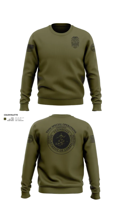 TDOC SPECIAL OPERATIONS 52913563 Crew Neck Sweatshirt - 22