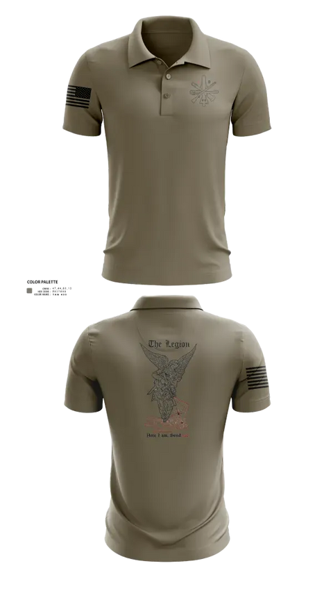 Short Sleeve Performance Polo, 1st Platoon / B CO / 2-5 CAV, Army, Teamtime, Team time, sublimation, custom sports apparel, team uniforms, spirit wear, spiritwear, sports uniforms, custom shirts, team store, custom team store, fundraiser sports, apparel fundraiser