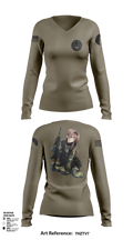 The House of Wolves 15600458 Women's Long Sleeve V-neck Shirt - 21