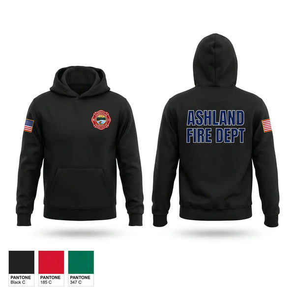 Hoodie, Ashland Fire Department, Fire Department, Teamtime, Team time, sublimation, custom sports apparel, team uniforms, spirit wear, spiritwear, sports uniforms, custom shirts, team store, custom team store, fundraiser sports, apparel fundraiser