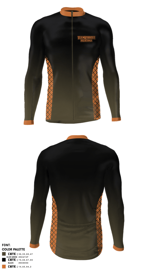 Cycling Jersey, Team Thrive Pelotonia, Cycling, Teamtime, Team time, sublimation, custom sports apparel, team uniforms, spirit wear, spiritwear, sports uniforms, custom shirts, team store, custom team store, fundraiser sports, apparel fundraiser