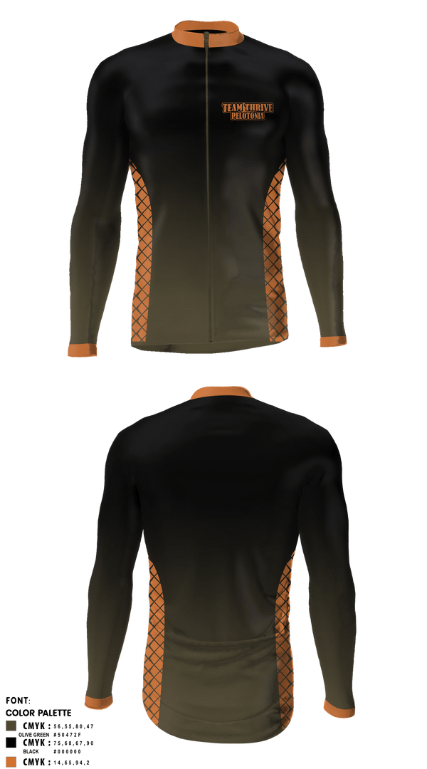 Cycling Jersey, Team Thrive Pelotonia, Cycling, Teamtime, Team time, sublimation, custom sports apparel, team uniforms, spirit wear, spiritwear, sports uniforms, custom shirts, team store, custom team store, fundraiser sports, apparel fundraiser