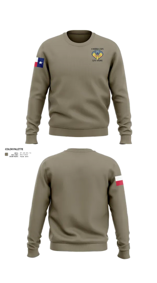 Crew Neck Sweatshirt, 3BN/6BDE Cobras, Army, Teamtime, Team time, sublimation, custom sports apparel, team uniforms, spirit wear, spiritwear, sports uniforms, custom shirts, team store, custom team store, fundraiser sports, apparel fundraiser