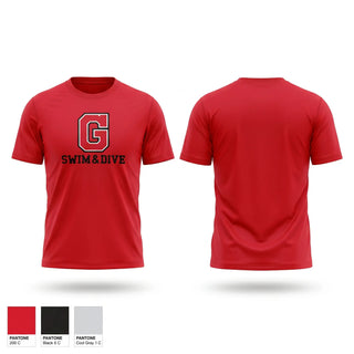 Short Sleeve Performance Shirt, Glenwood High School Swimming, Swimming, Teamtime, Team time, sublimation, custom sports apparel, team uniforms, spirit wear, spiritwear, sports uniforms, custom shirts, team store, custom team store, fundraiser sports, apparel fundraiser
