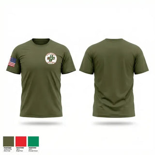 Old School Cotton Feel Shirt, Roane County Rescue Squad, EMS/EMT, Teamtime, Team time, sublimation, custom sports apparel, team uniforms, spirit wear, spiritwear, sports uniforms, custom shirts, team store, custom team store, fundraiser sports, apparel fundraiser