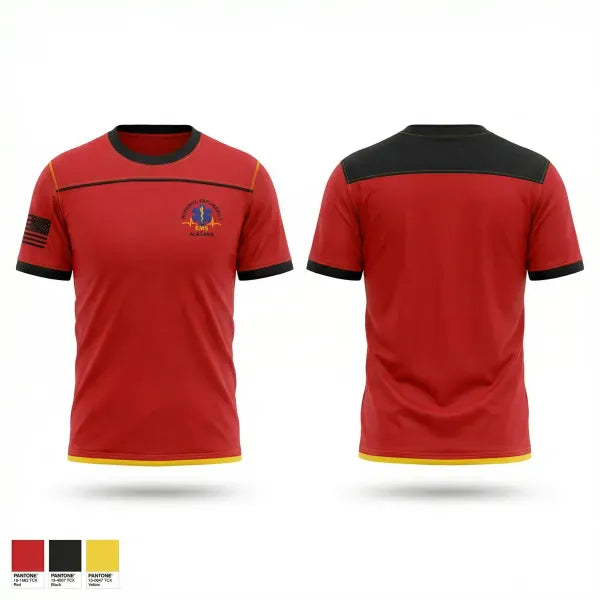 Regional Paramedical services 72791906 Old School Cotton Feel Shirt - 1