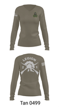 2-1 21461716 Women's Long Sleeve V-neck Shirt - 77