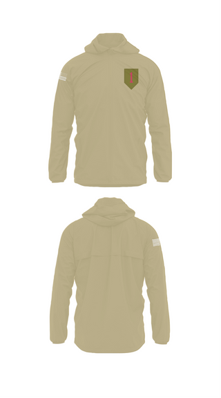 Windbreaker, 1st Infantry Division, Army, Teamtime, Team time, sublimation, custom sports apparel, team uniforms, spirit wear, spiritwear, sports uniforms, custom shirts, team store, custom team store, fundraiser sports, apparel fundraiser