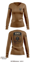 Panhandle EMS 92749562 Women's Long Sleeve V-neck Shirt - 1