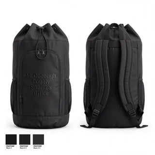 Gear Bag, McDonough County Sheriff’s Office, Police, Teamtime, Team time, sublimation, custom sports apparel, team uniforms, spirit wear, spiritwear, sports uniforms, custom shirts, team store, custom team store, fundraiser sports, apparel fundraiser