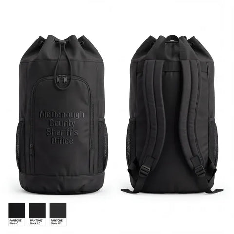 Gear Bag, McDonough County Sheriff’s Office, Police, Teamtime, Team time, sublimation, custom sports apparel, team uniforms, spirit wear, spiritwear, sports uniforms, custom shirts, team store, custom team store, fundraiser sports, apparel fundraiser