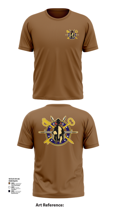 A Company 68th DSSB 4ID 10544228 Short Sleeve Performance Shirt - 101