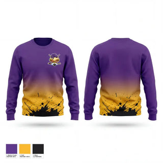 Crew Neck Sweatshirt, The UNCRUSTABLES, Ice Hockey, Teamtime, Team time, sublimation, custom sports apparel, team uniforms, spirit wear, spiritwear, sports uniforms, custom shirts, team store, custom team store, fundraiser sports, apparel fundraiser